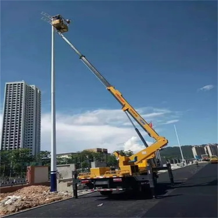 龙亭维修路灯的曲臂升降车出租